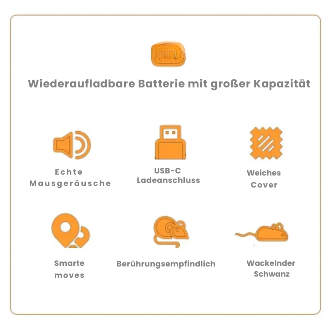 MouseTail Pro – interaktives Mausspielzeug