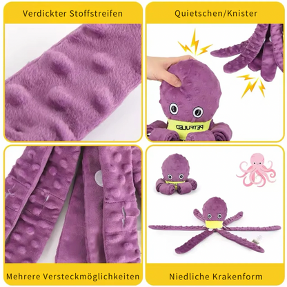 OctoFun Squeaky™ – Das 4 in 1 Spielzeug!